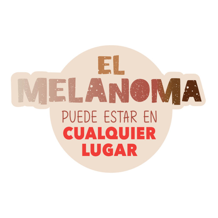 Logo de concientización sobre Melanoma