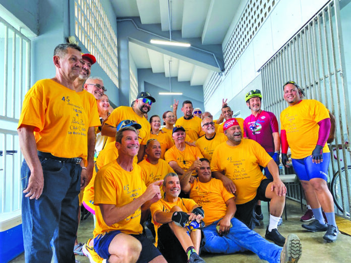 Encuentro de ciclistas del Club San Martín de Porres celebran 45 aniversario de la primera vuelta a Puerto Rico