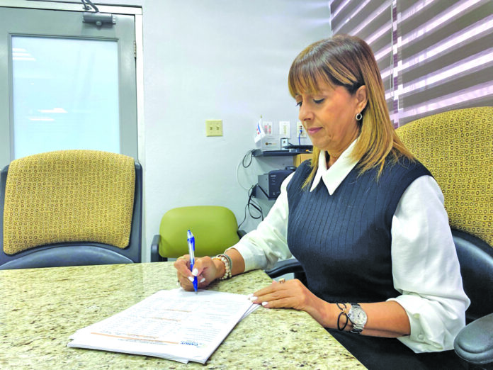 Presidenta ejecutiva, Michelle Franqui en entrevista con este medio