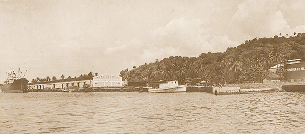 antiguo muelle de Mayagüeza