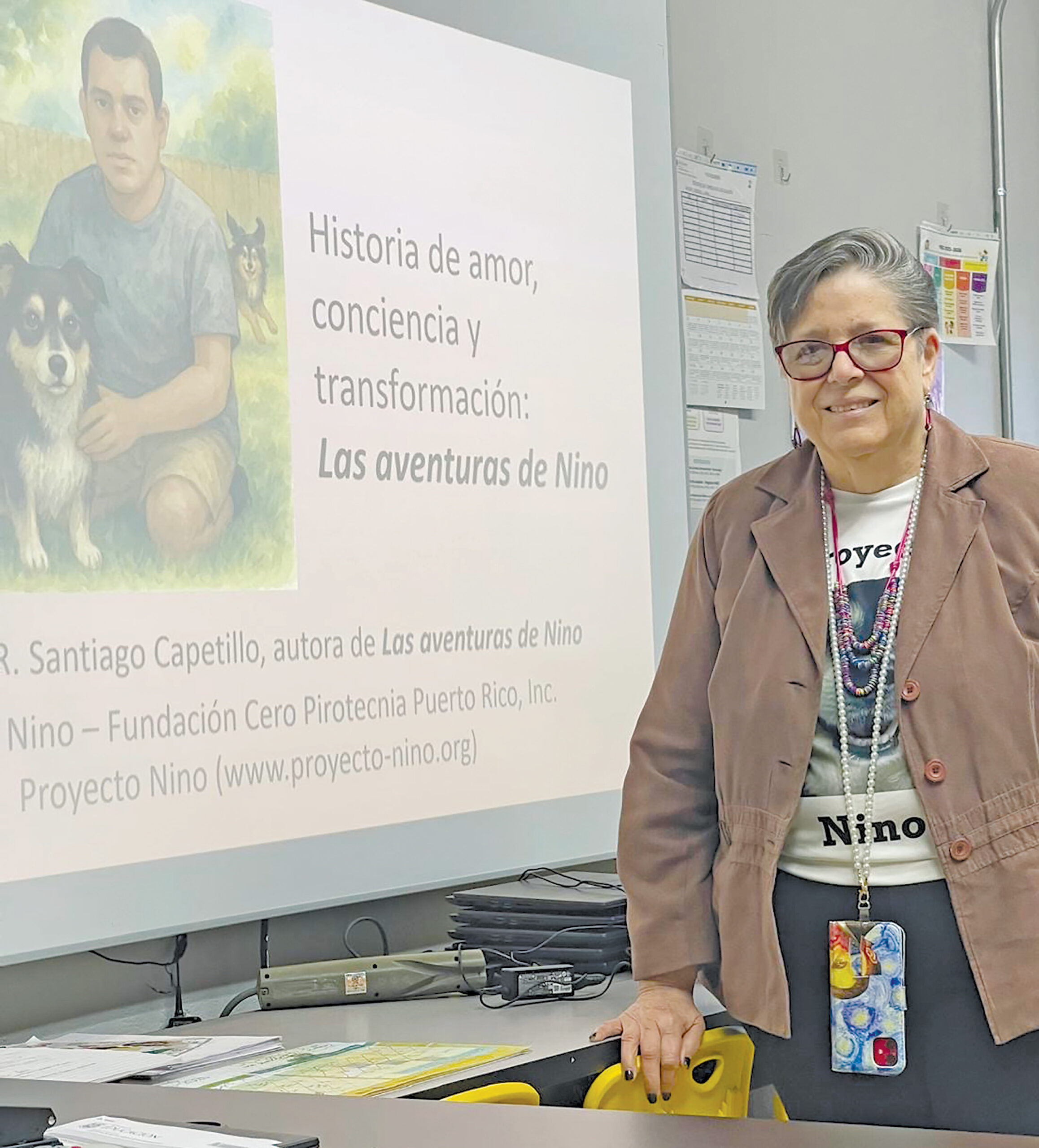 Directora ejecutiva de la Fundación Cero Pirotecnia Puerto Rico, Dra. Nancy Santiago Capetillo.