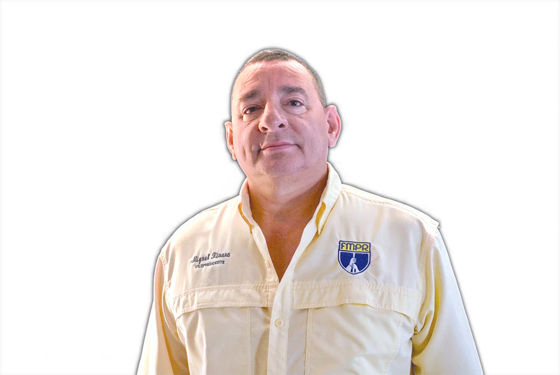 Vicepresidente de la Federación de Maestros, Miguel Rivera. 
