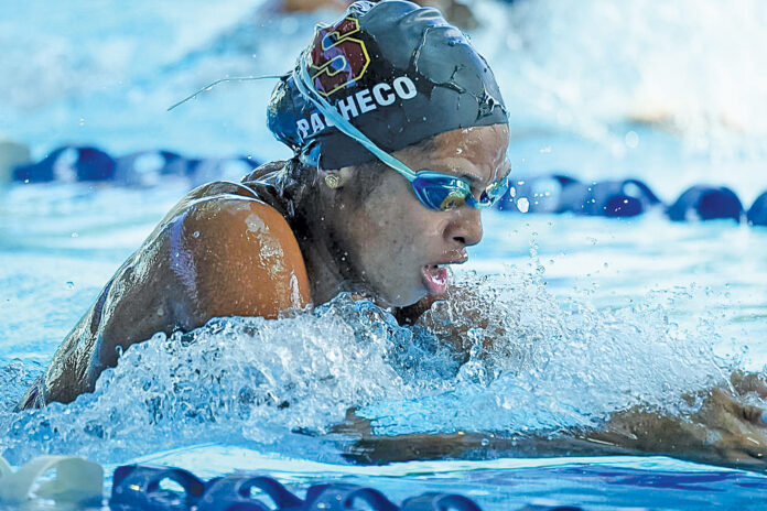 Daniela Pacheco - nadadora destacada de la USC. (LAI)