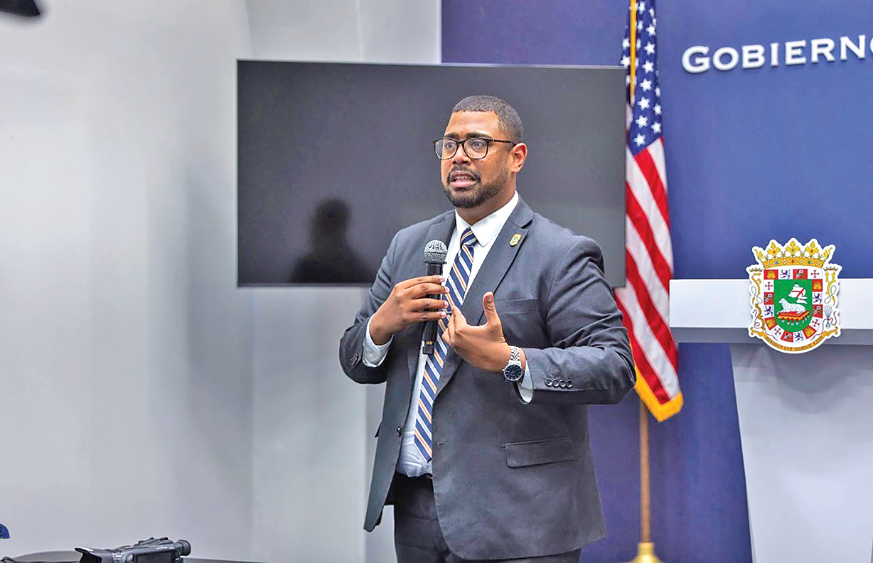 Secretario de Asuntos Públicos, Jean Peña Payano 
foto suministrada