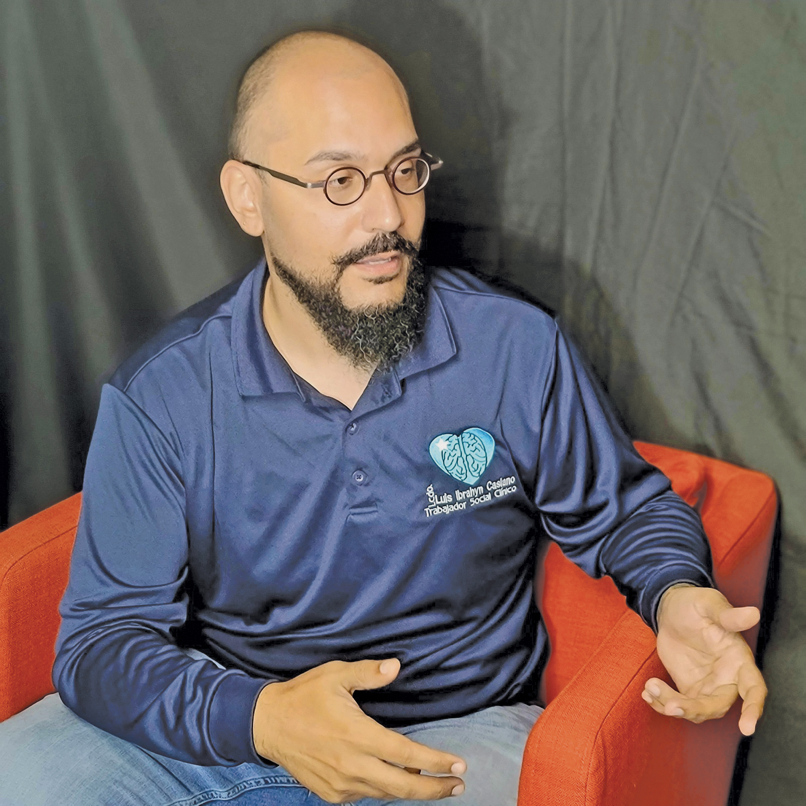 Trabajador social clínico, 
licenciado Luis Ibrahyn Casiano Rodríguez