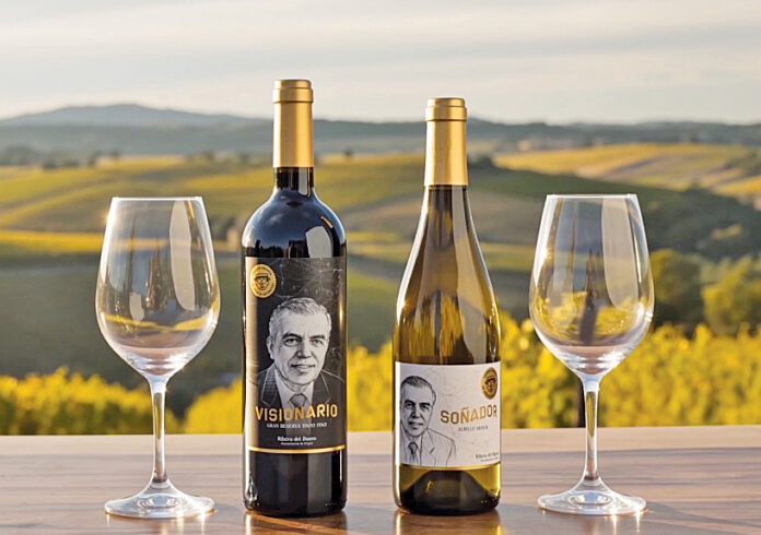 vinos en homenaje a Don Santos Alonso