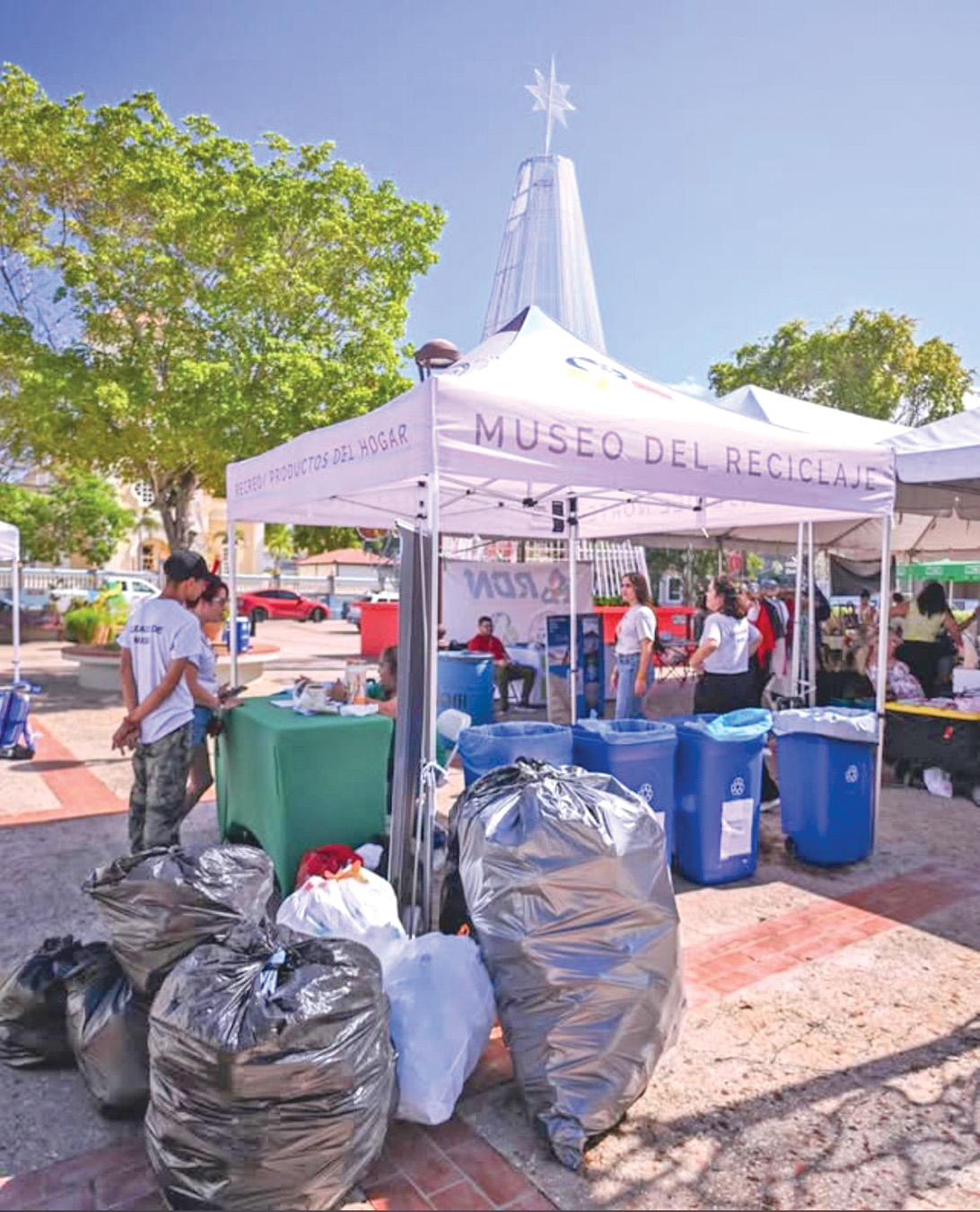 El Mercadillo forma parte de las iniciativas que realizan. 
Imagen suministrada